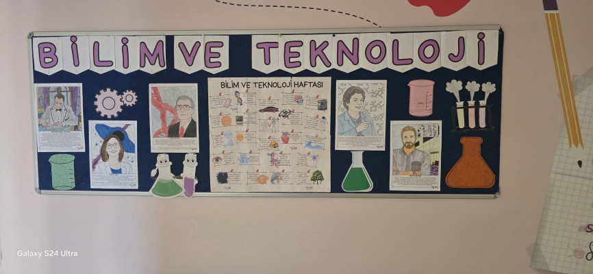8-14 Mart BİLİM VE TEKNOLOJİ HAFTASI